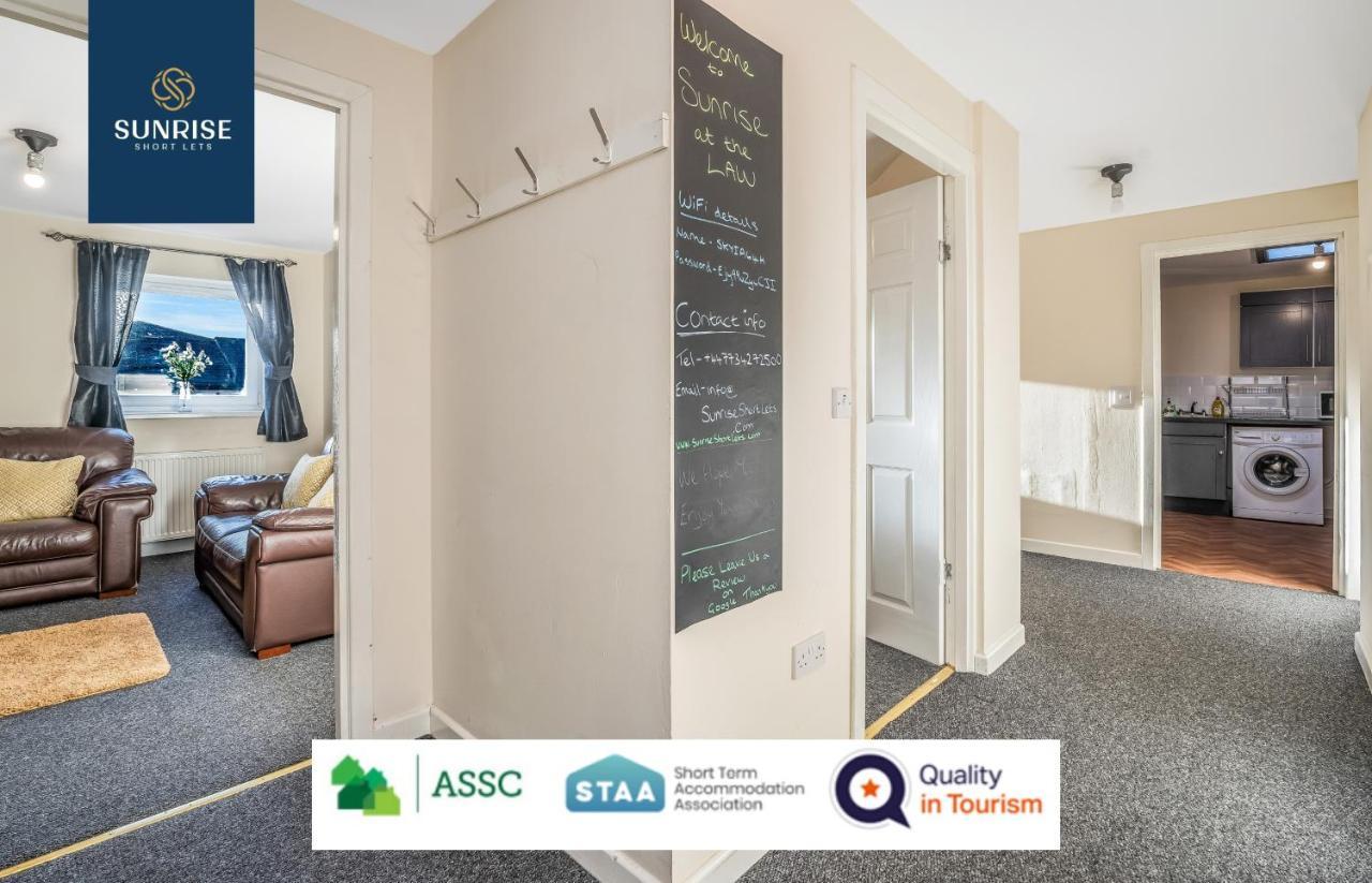 The Law, Has 4 Rooms With Tvs, 2 Bathrooms, Central, Free Parking, Fully Equipped, Contractor And Trades Favourite, 5 Mins To Centre - Long Stays, Invoice And Reduced Price Are Only Via Sunrise Short Lets Дънди Екстериор снимка