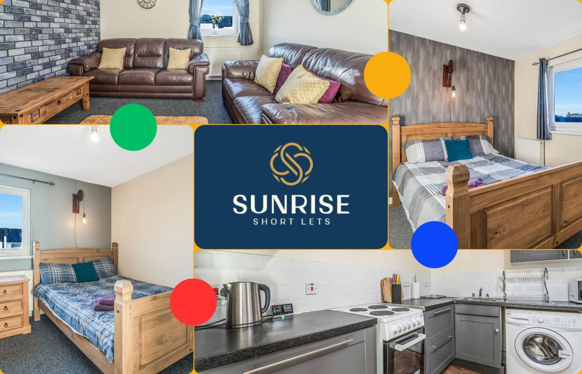 The Law, Has 4 Rooms With Tvs, 2 Bathrooms, Central, Free Parking, Fully Equipped, Contractor And Trades Favourite, 5 Mins To Centre - Long Stays, Invoice And Reduced Price Are Only Via Sunrise Short Lets Дънди Екстериор снимка